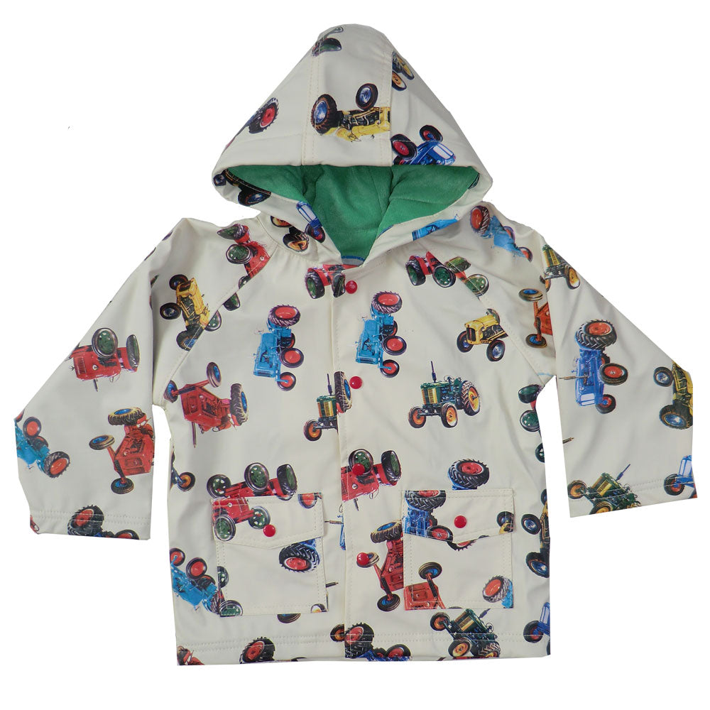 Vintage Tractor Raincoat