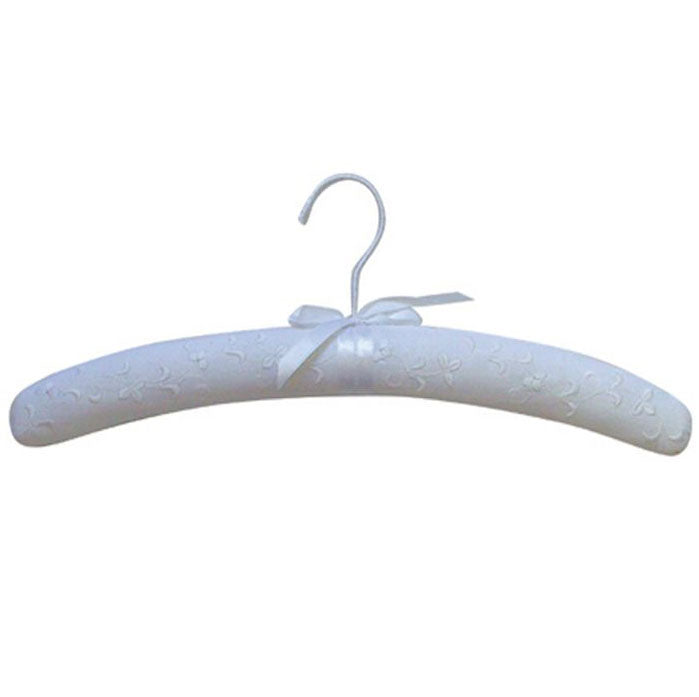 Ladies' White Coat Hanger