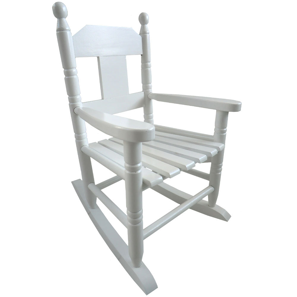White Rocking Chair