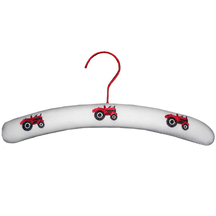Embroidered Tractor Coat Hanger