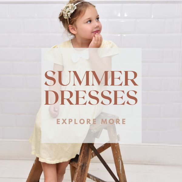 Stylish summer dresses for little ones for hot days and holidays!