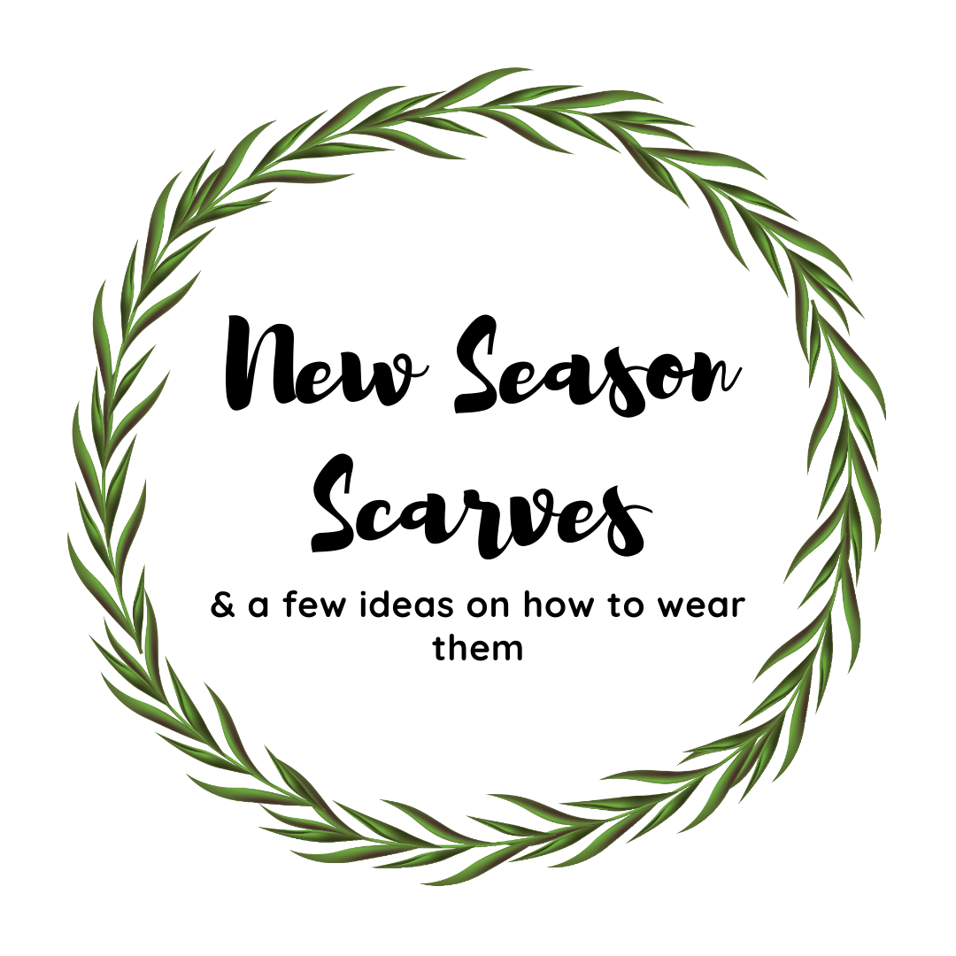 New Season Scarves & A Few Ideas On How To Wear Them