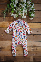 Butterfly Print Jumpsuit