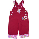 Mouse Motif Cord Dungarees