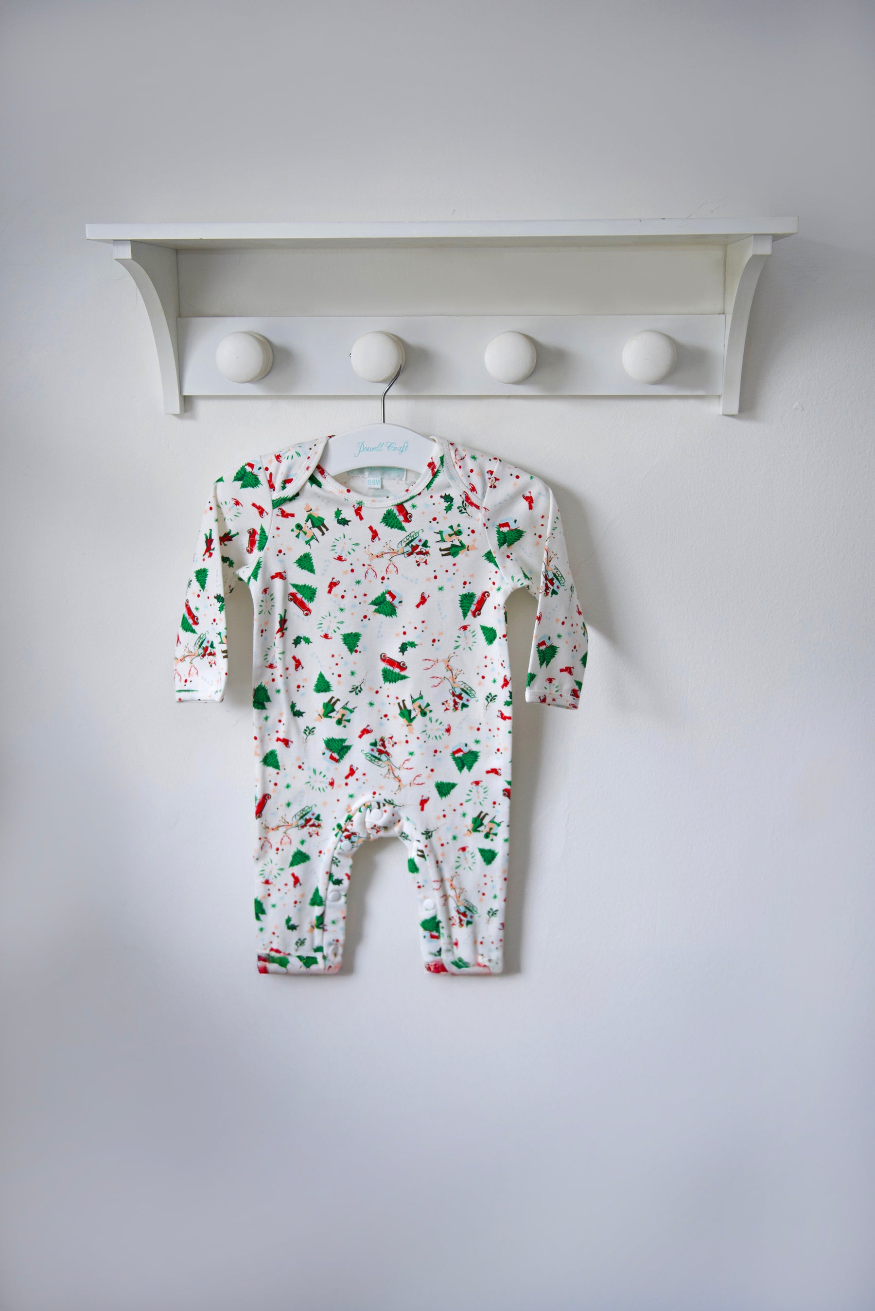 Christmas Print Jumpsuit