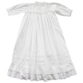 White Embroidered Christening Gown