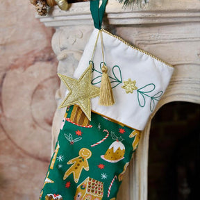 Gingerbread Man Christmas Stocking