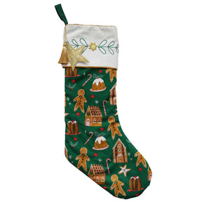 Gingerbread Man Christmas Stocking