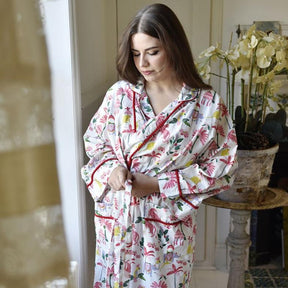 Sultan’s Garden Print Dressing Gown