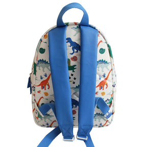 dinosaurs print canvas mini backpack purse Colourful Dinosaur Print Backpack