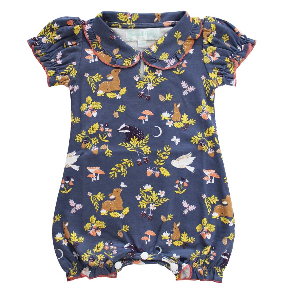 Enchanted Forest Print Baby Grow