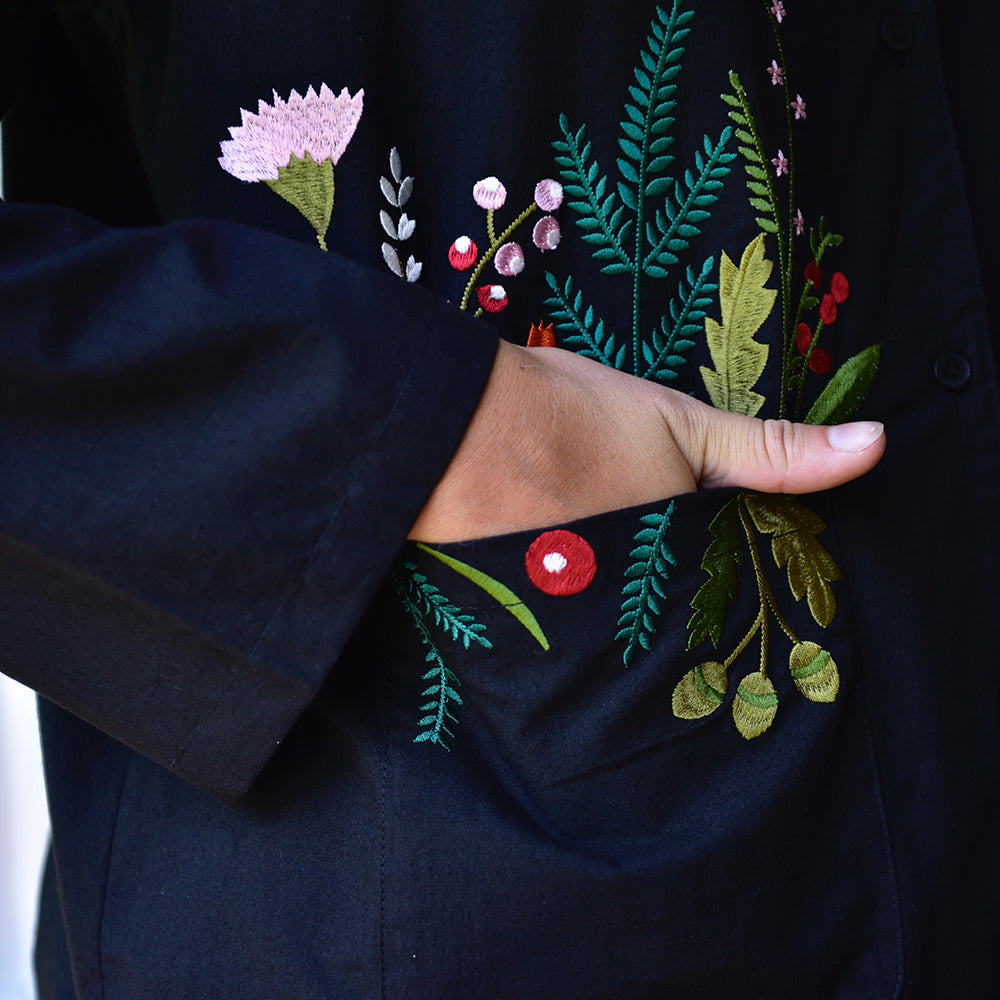 Woodland Embroidery Pyjamas