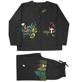 Woodland Embroidery Pyjamas