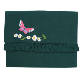 Floral Embroidered Garment Case