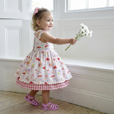 Fairy Print Pinafore Dress