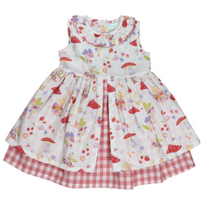 Fairy Print Pinafore Dress