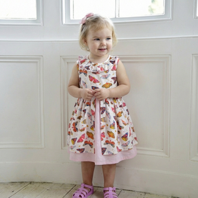 Robe chasuble papillon