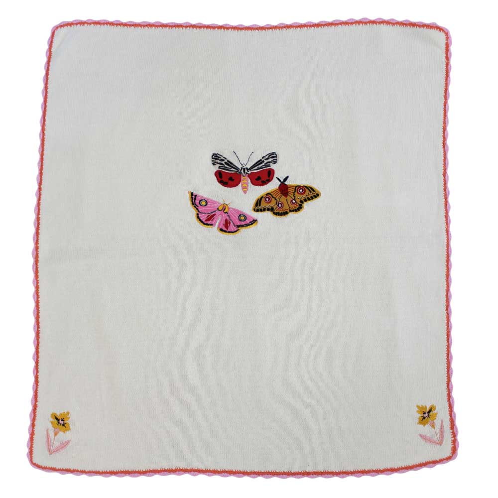 Butterfly Pram Blanket