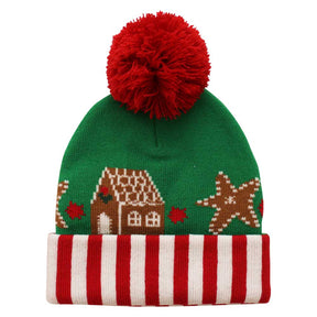 Gingerbread Man Knitted Hat