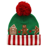 Gingerbread Man Knitted Hat