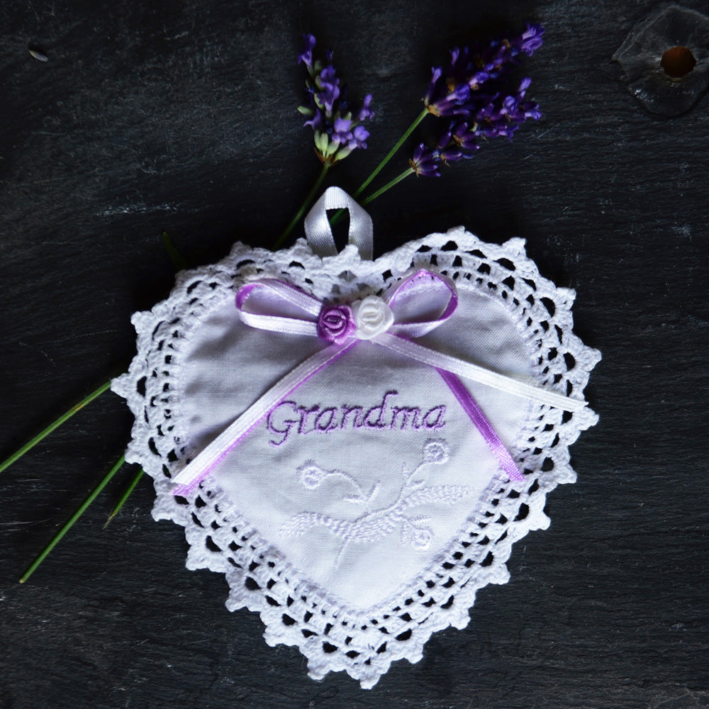 🎁 'Grandma' Heart Sachet (100% off)