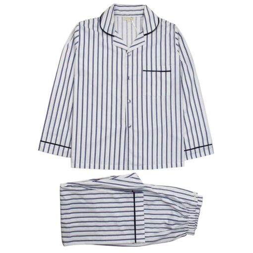 Pigiama Uomo Fred In Modal A Righe Bianche E Rosse