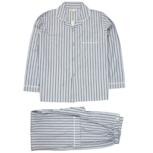 Pigiama Uomo Fred In Modal A Righe Bianche E Rosse