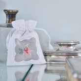 Pack of 3 Colour Embroidered Potpourri Filled Sachet