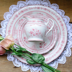6 Pack of Powder Pink 15cm Side Plates