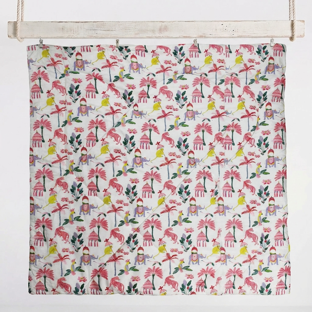 Sultan’s Garden Print Quilt
