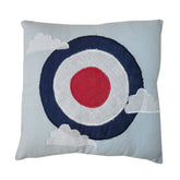 🎁 20cm Vintage Plane Target Filled Cushion (100% off)