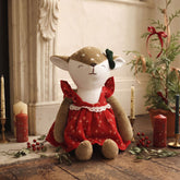 Teddybär mit Landgartenkleid