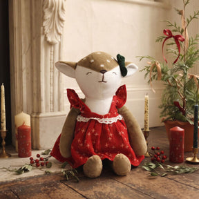 Teddybär mit Landgartenkleid