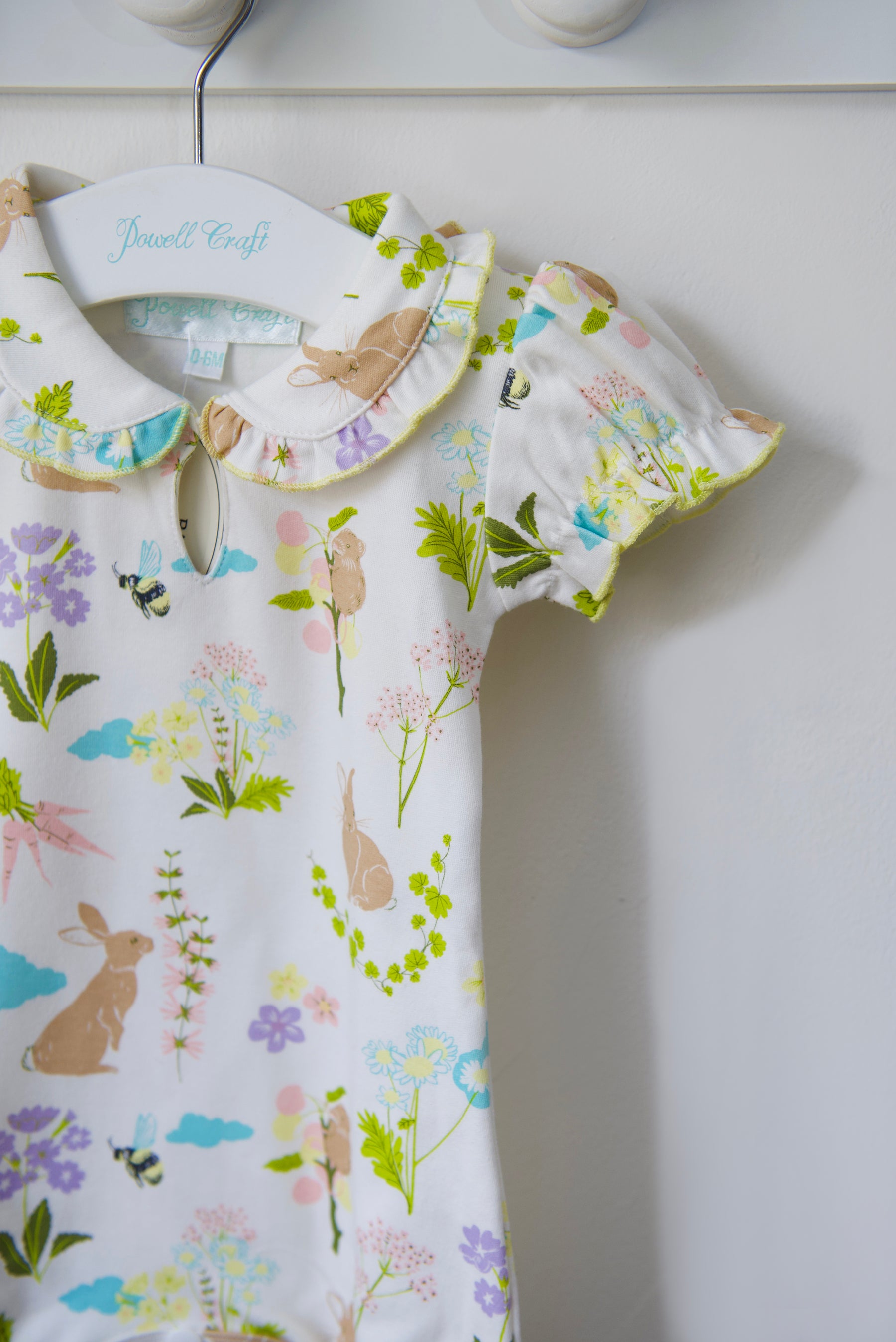 Meadow Print Baby Grow