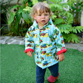 Countryside Print Raincoat