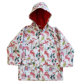 Sultan’s Garden Print Raincoat