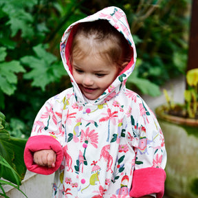 Sultan’s Garden Print Raincoat