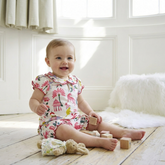 Sultan’s Garden Print Baby Grow