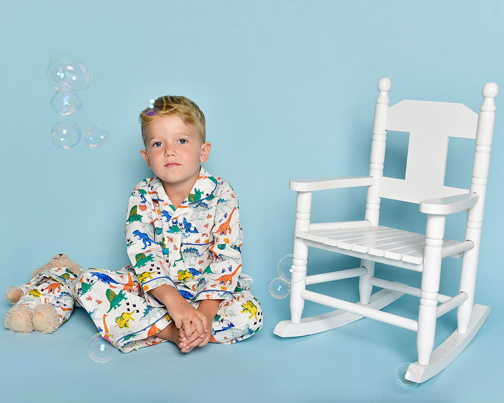 Buy Boboo Boboo Cat Kids Long Sleeves Cotton Pyjamas Set Online