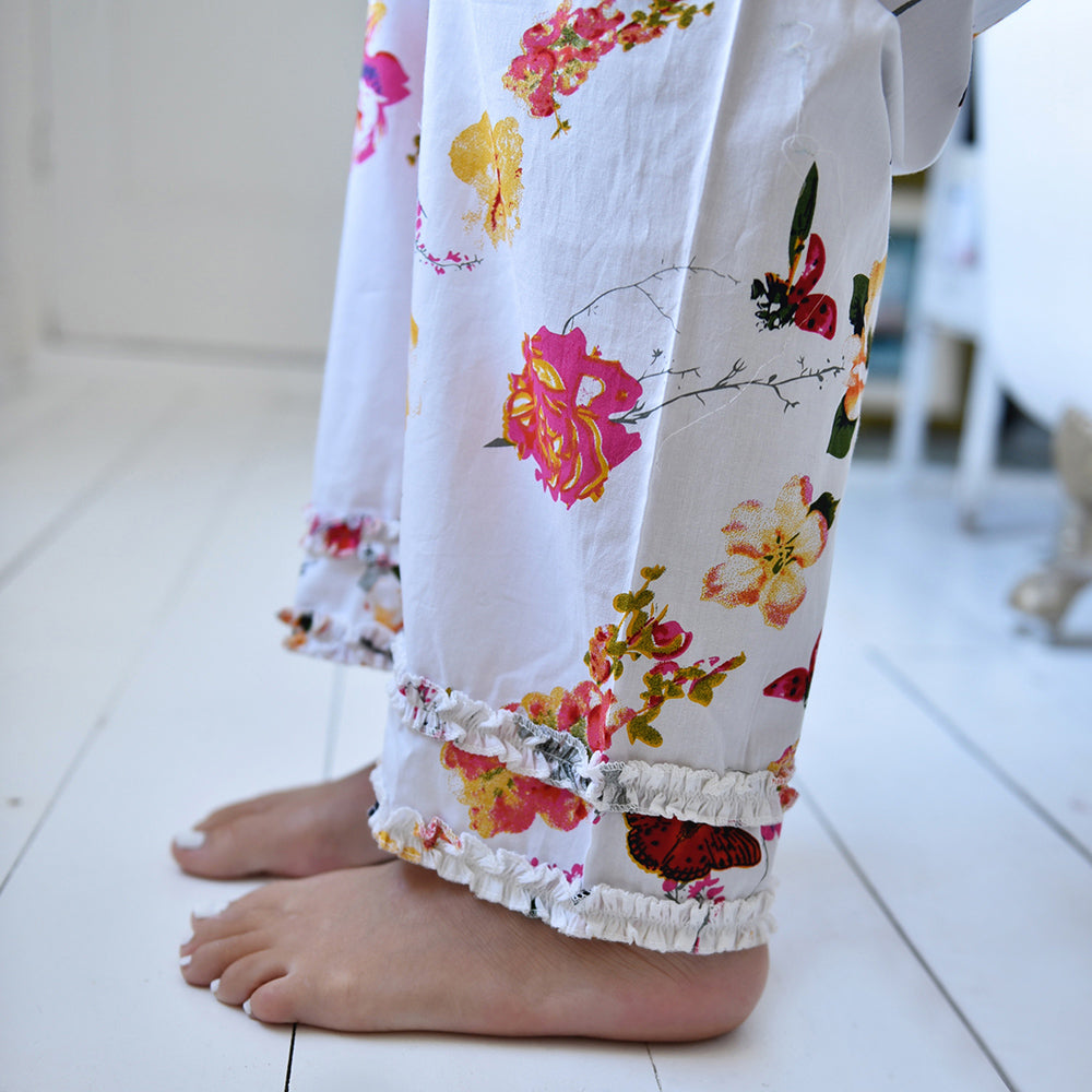 Ladies Secret Garden Print Pyjamas