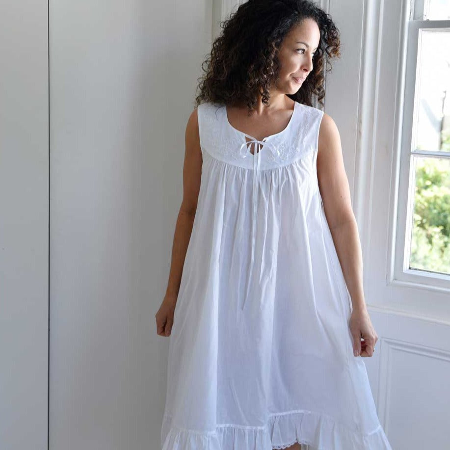 Vêtements Chemise De Nuit Blanche Femme Chemise De Nuit Blanche