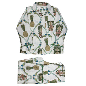 Bluebird & Pineapple Print Pyjamas