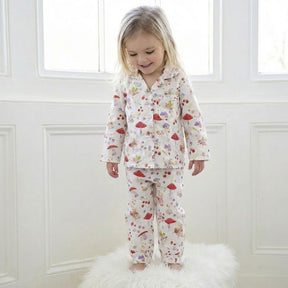 Fairy Print Traditional Cotton Pyjamas