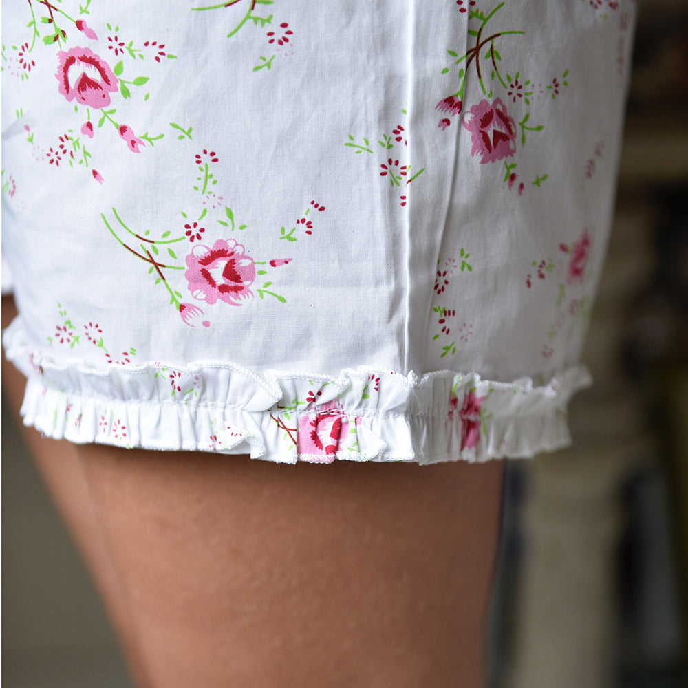 Rose Print ‘Katie’ Short Pyjama Set