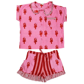 Lobster Shortie Pyjama Set