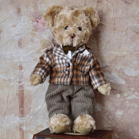 Ours en peluche avec robe Country Garden