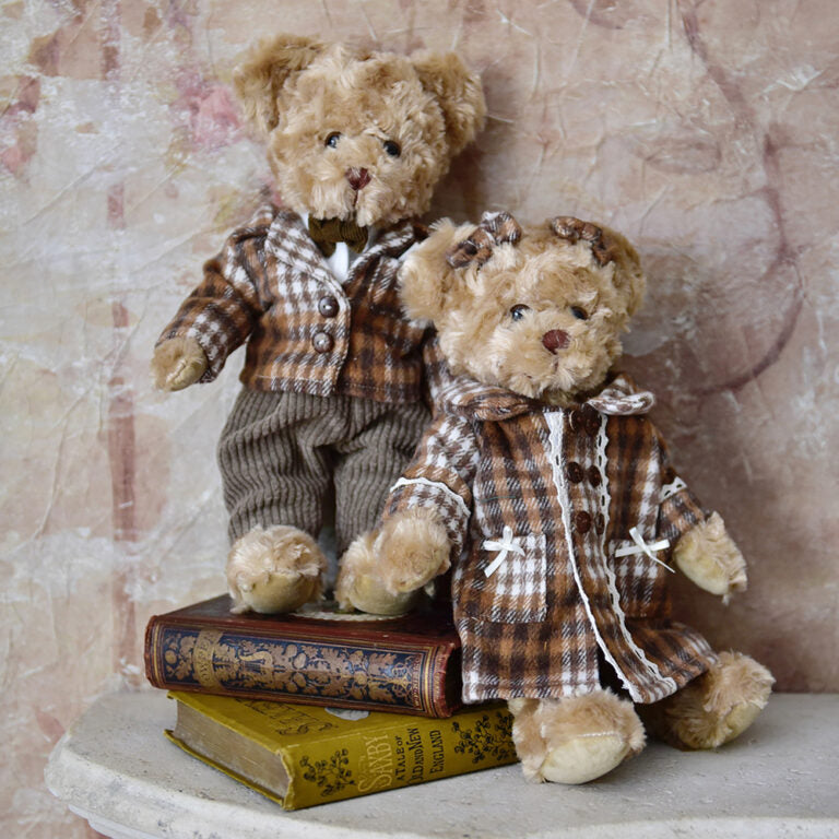 Teddy Wearing Tweed Jacket & Cord Trousers