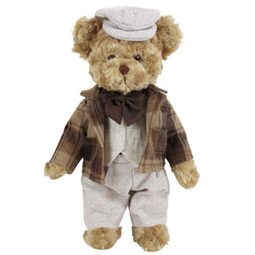 Osito De Peluche Con Vestido Country Garden