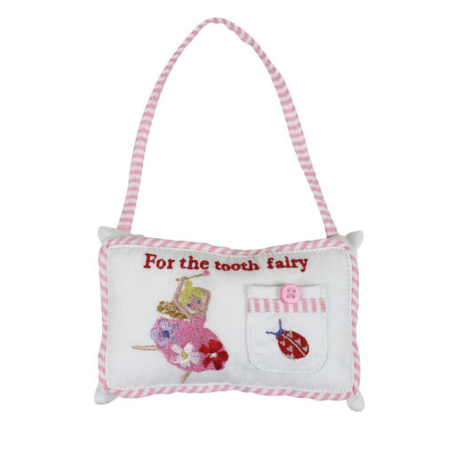 Oblong Tooth Fairy Pillow Fairy Design
