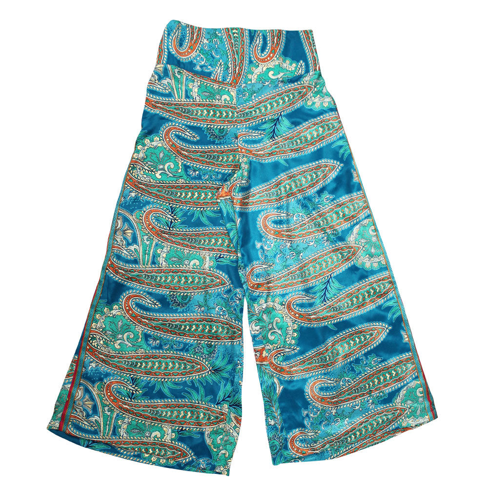 Lennon, Turquoise, Orange & Pink Viscose Trousers